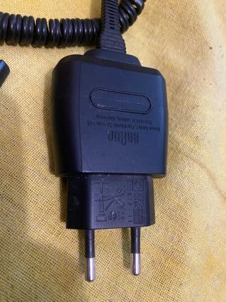 Cargador Braun para afeitadora