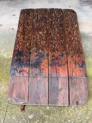 Trilla tradicional antigua