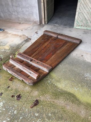 Trilla tradicional antigua