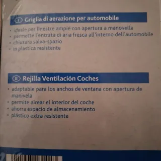 Rejilla ventilación coches Trixie