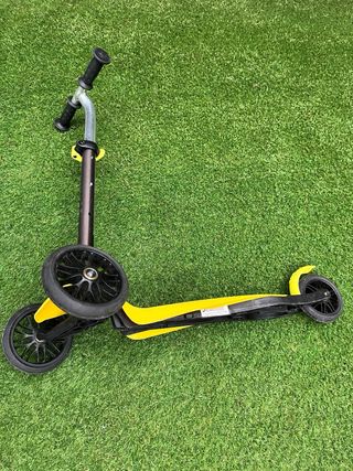 Patinete infantil Decathlon amarillo