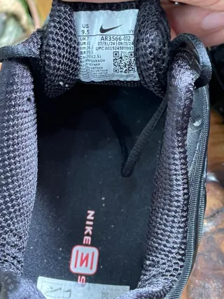 Zapatillas Nike Shox Negro