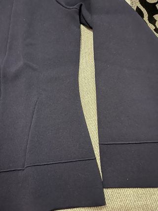 Chaqueta Zara punto flor botón M