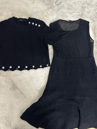 Vestido Maje Negro Talla S