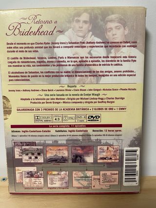Retorno a Brideshead DVD Ed Especial Coleccionista