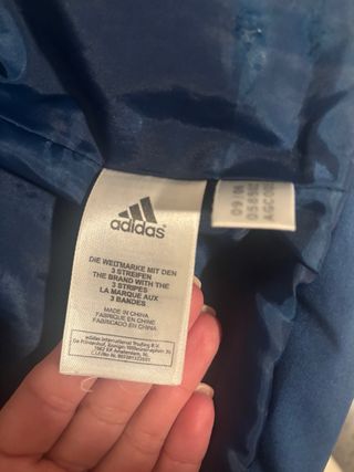 Abrigo niño Adidas azul para 9-10 años