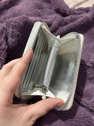 Portafoglio Swarovski Argento