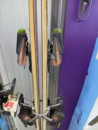 Esquís Rossignol y Salomon