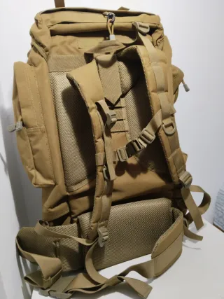 Mochila militar beige