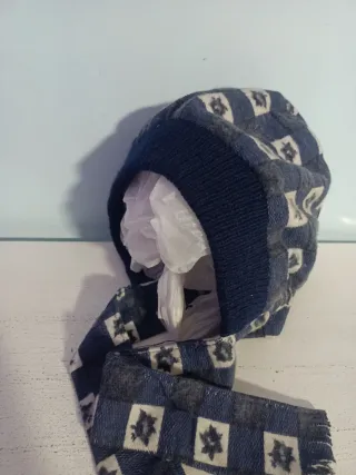 Gorro y bufanda bebé 12 meses 18 meses 1 año