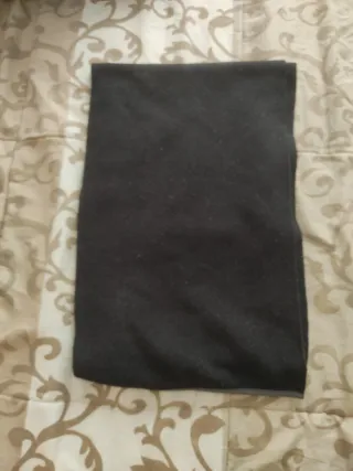 Bufanda negra para chico