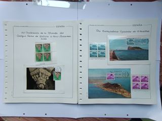 1969 MAXIMAS Y BLOQUES DE 4 CON SELLOS ESPAÑA.