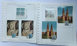 1969 MAXIMAS Y BLOQUES DE 4 CON SELLOS ESPAÑA.