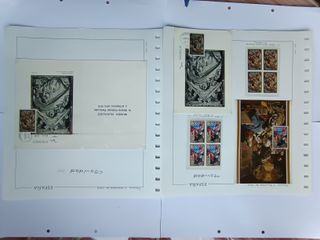 1969 MAXIMAS Y BLOQUES DE 4 CON SELLOS ESPAÑA.