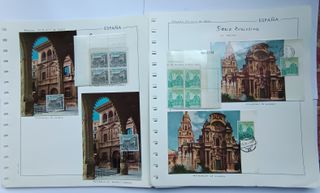 1969 MAXIMAS Y BLOQUES DE 4 CON SELLOS ESPAÑA.