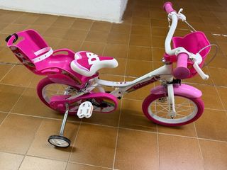 NUEVA Bicicleta infantil unicornio rosa 14 mm