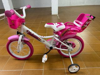 NUEVA Bicicleta infantil unicornio rosa 14 mm
