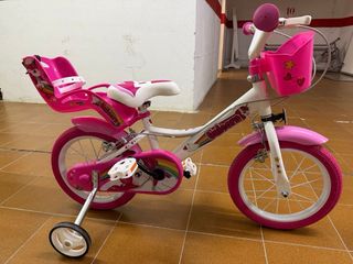 NUEVA Bicicleta infantil unicornio rosa 14 mm