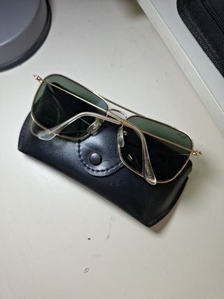 Gafas Ray-Ban Doradas Lente Verde