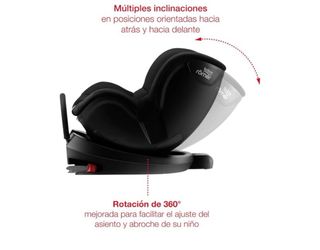 Britax Römer Silla Bebé Negra