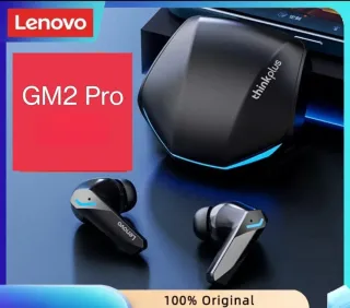 Auriculares Bluetooth 5.3 Lenovo GM2 PRO Negros
