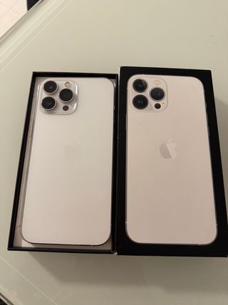 iPhone 13 Pro Max 128 GB Argento/Bianco