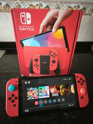 Nintendo Switch OLED + M1g+ mandos