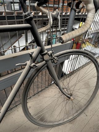 Bicicleta de carretera antigua