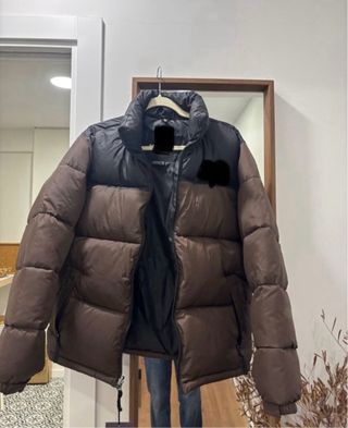 Plumífero reversible tipo nortface