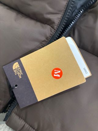 Plumífero reversible tipo nortface