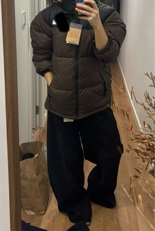 Plumífero reversible tipo nortface