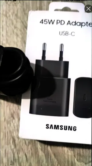 CARGADOR SAMSUNG 45WCARGA RÁPIDA CON 1MCABLE