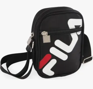 Bolsito Fila Negro y Rojo