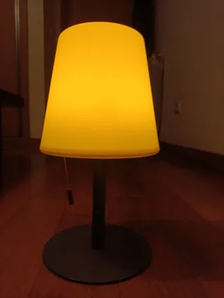 Lâmpada de mesa de cabeceira recarregável