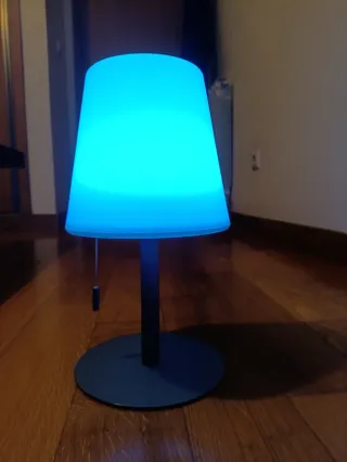 Lâmpada de mesa de cabeceira recarregável