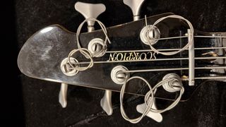 Bajo Eléctrico 5 Cuerdas Azul con estuche