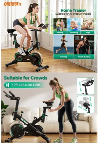 Bicicleta Spinning ONEWOFIT a ESTRENAR