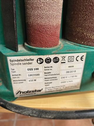 Lijadora Holzstar OSS 100