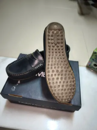 Zapatos náuticos FOSCO niño azul marino