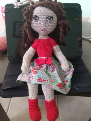 Muñeca Amigurumi Articulada Exclusiva