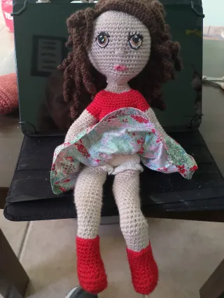 Muñeca Amigurumi Articulada Exclusiva