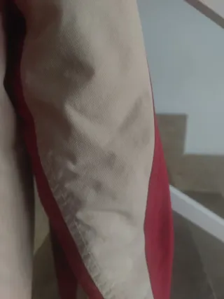 Chaqueta Helly Hansen Rojo Burdeos  y Crema Beige