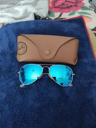 Gafas Ray-Ban estilo Aviator Verde y Azul