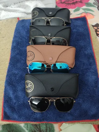 Gafas Ray-Ban estilo Aviator Verde y Azul