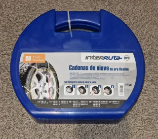 Cadenas de nieve de aro flexible modelo 80 9mm