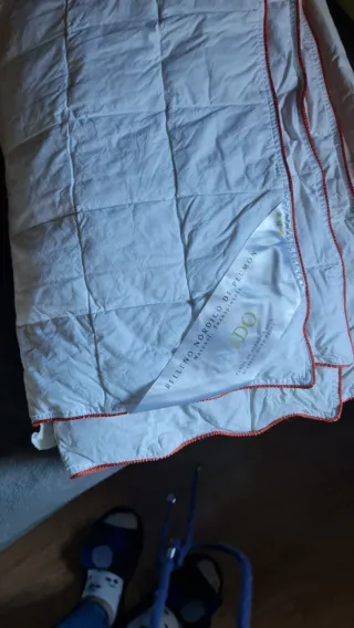 Edredón Nórdico Plumón 100% Blanco