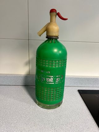 3 Sifones antiguos de colores