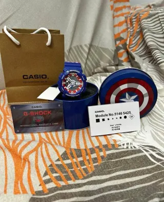 G-Shock Edición Limitada Capitán América