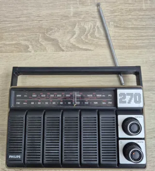 Radio Vintage Philips Sanyo