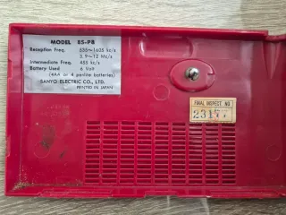 Radio Vintage Philips Sanyo